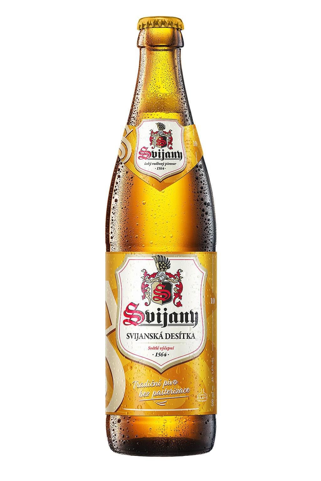 Nápoje - Svijany Svijanská desítka pivo světlé výčepní 0,5 l