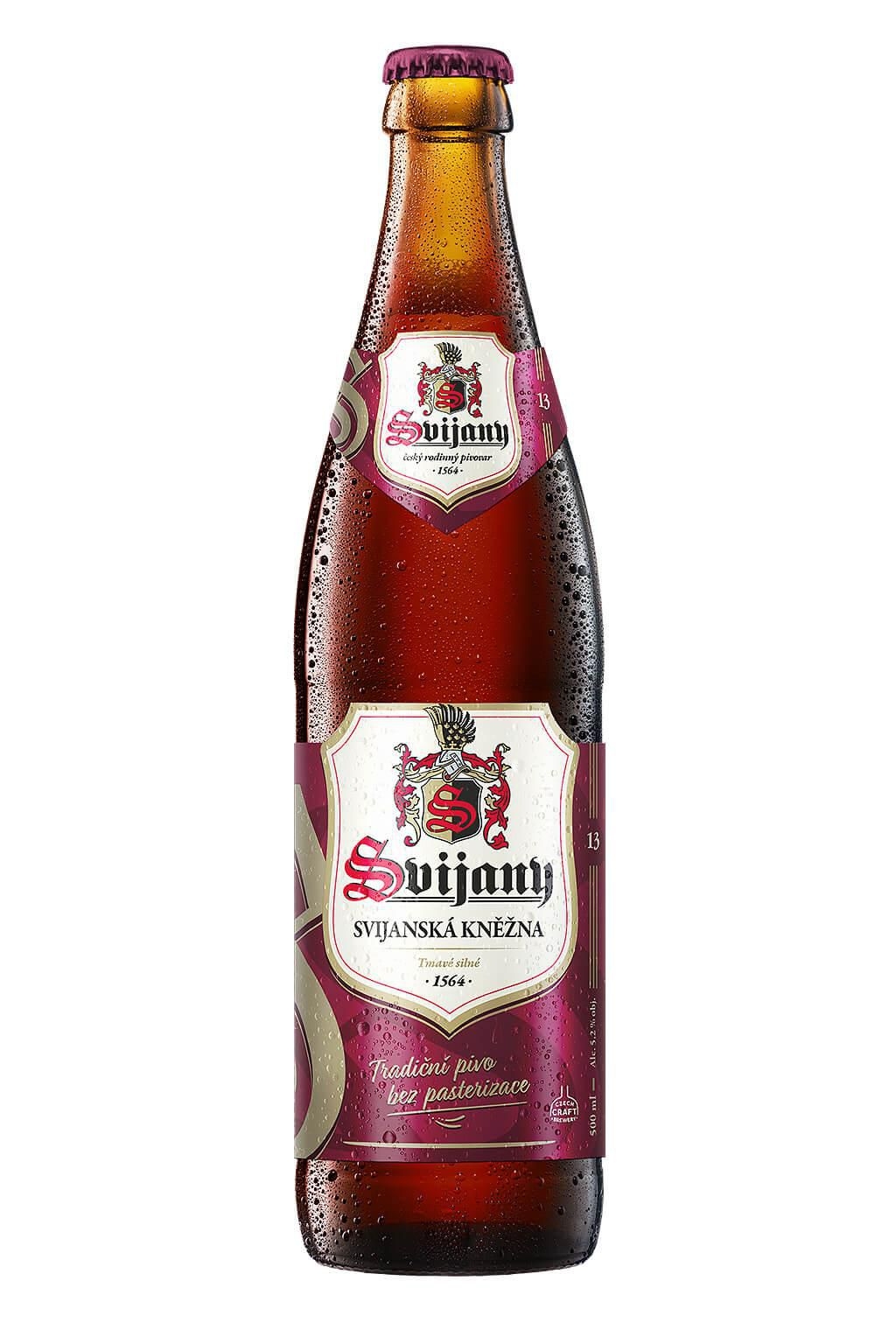 Nápoje - Svijany Svijanská kněžna pivo tmavé silné 0,5 l