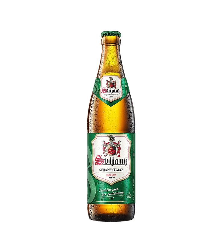 TOP produkty - Svijany Svijanský Máz 11° pivo světlý ležák sklo 0,5 l