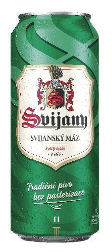Nápoje - Svijany Svijanský Máz pivo světlý ležák plech 0,5 l