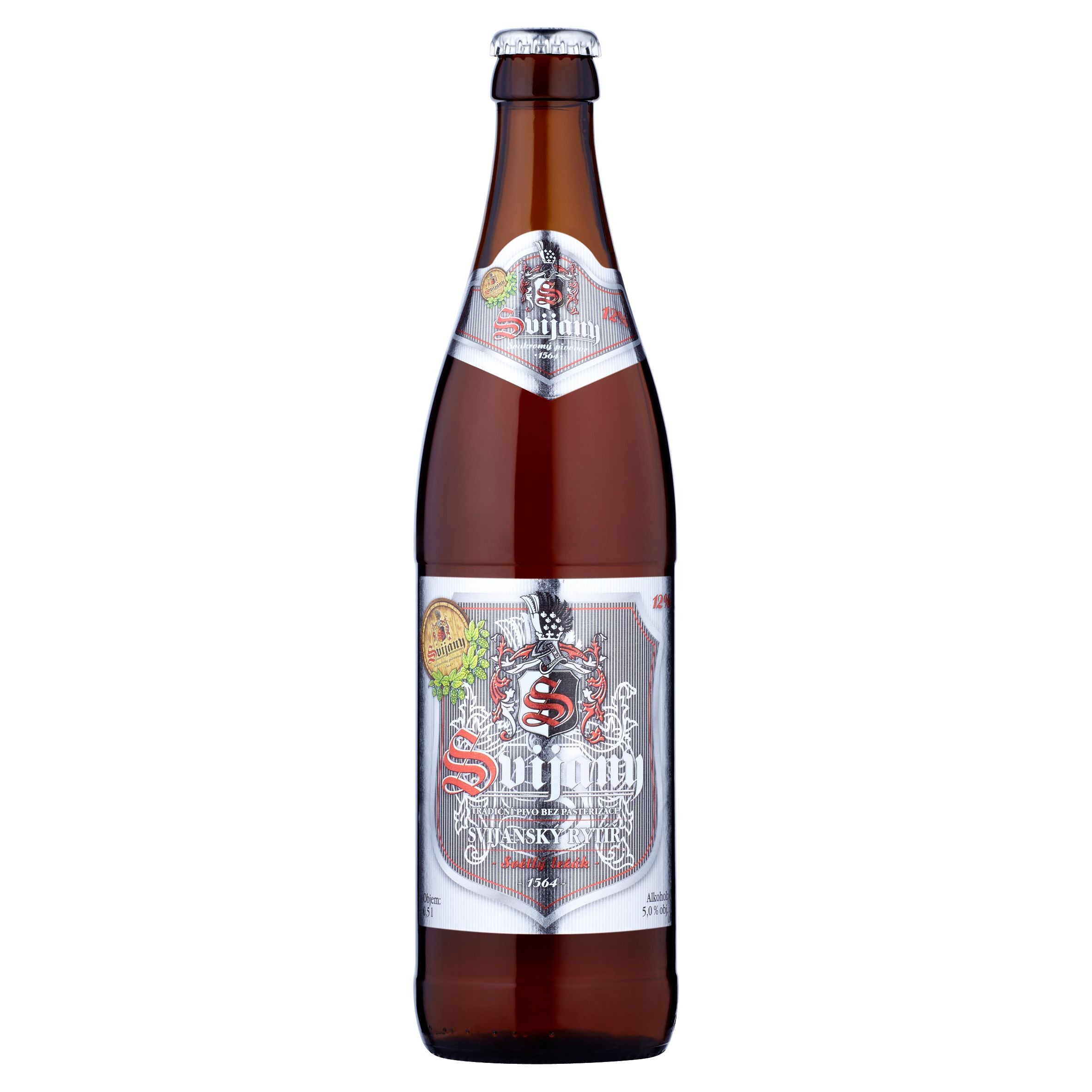 Nápoje - Svijany Svijanský rytíř pivo světlý ležák 0,5 l
