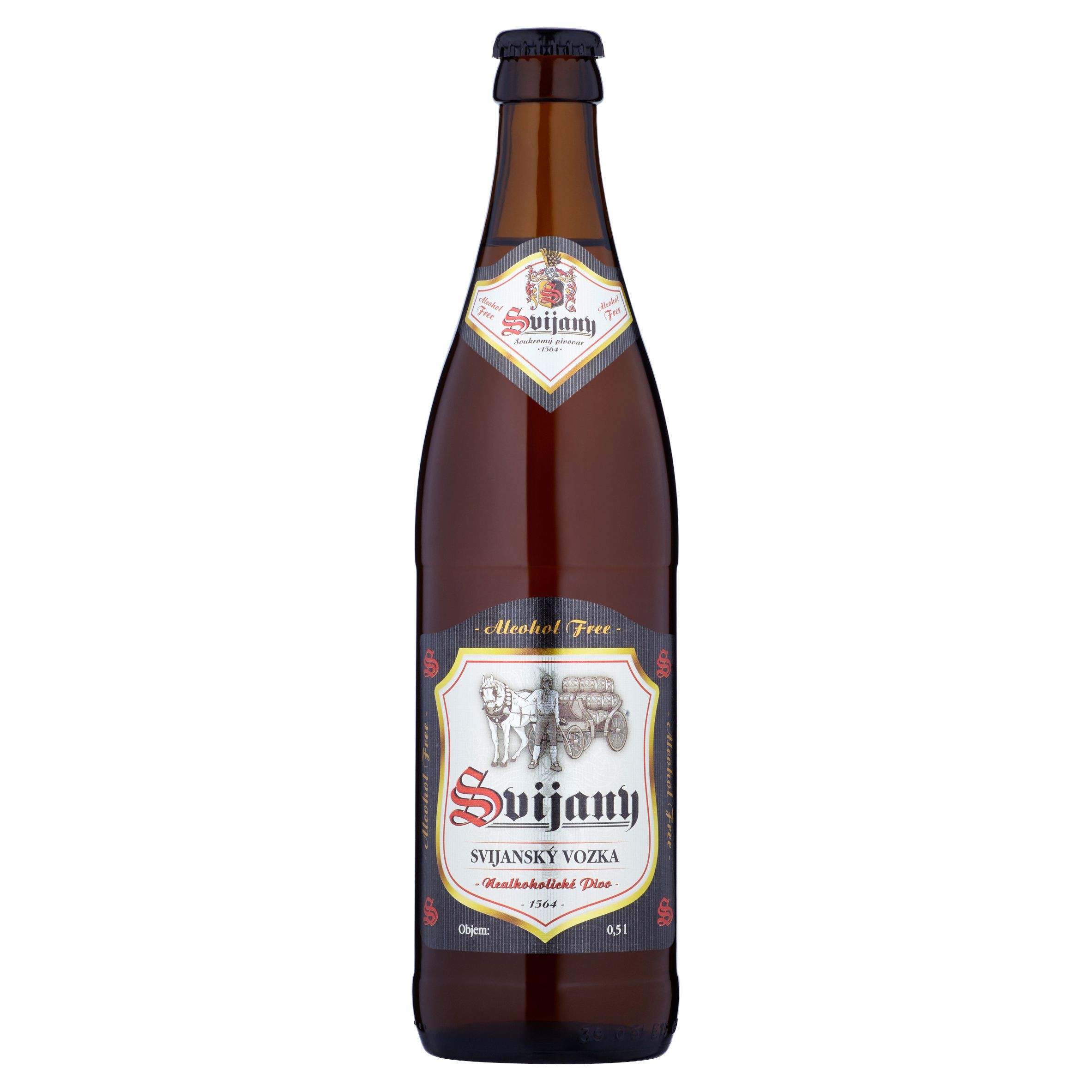 Nápoje - Svijany Svijanský vozka nealkoholické pivo 0,5 l