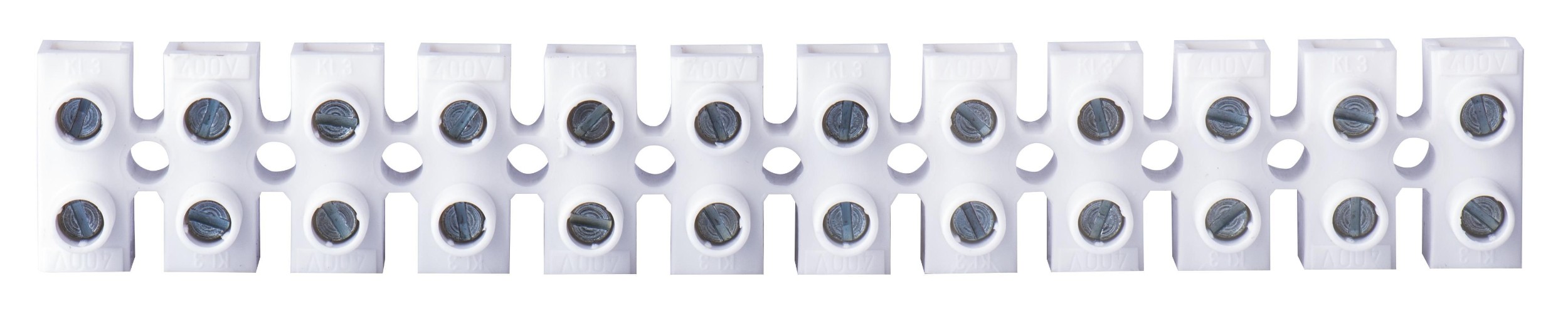 Domácnost a Zahrada - Svorkovnice 12 x 10 mm bílá