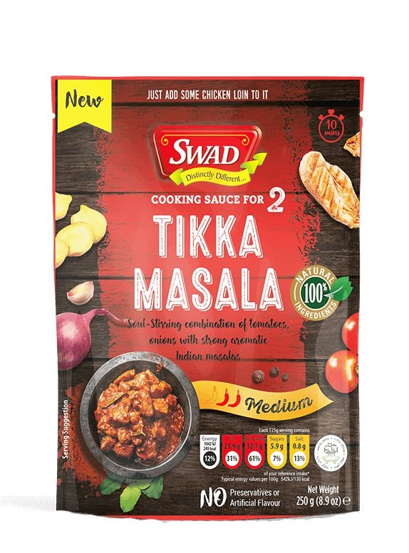 Hotová jídla - SWAD Tikka masala omáčka 250g