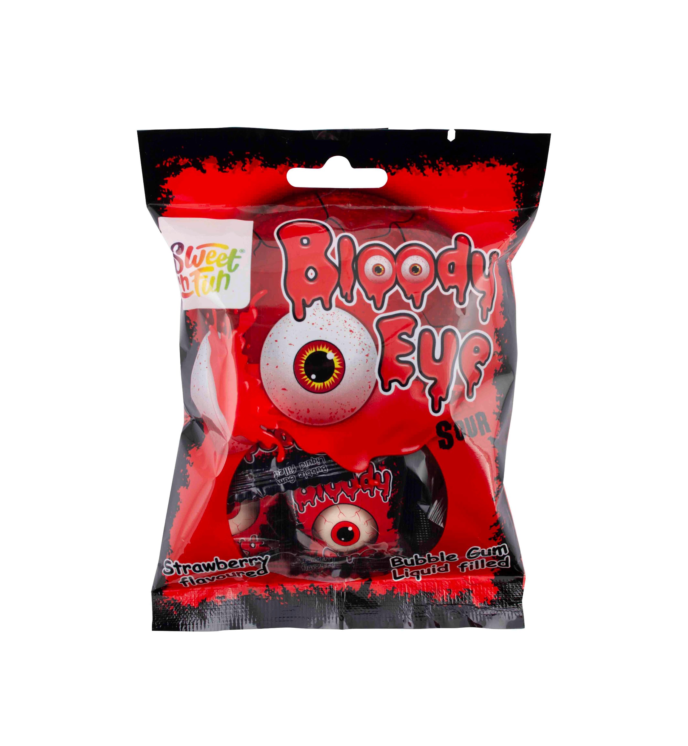 Domácnost a Zahrada - Sweet And Fun Halloween žvýkačky Bloody Eye 45g