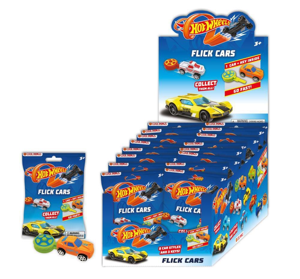 Svět dětí - Sweet Days Hot Wheels Flick K Cars, 11g
