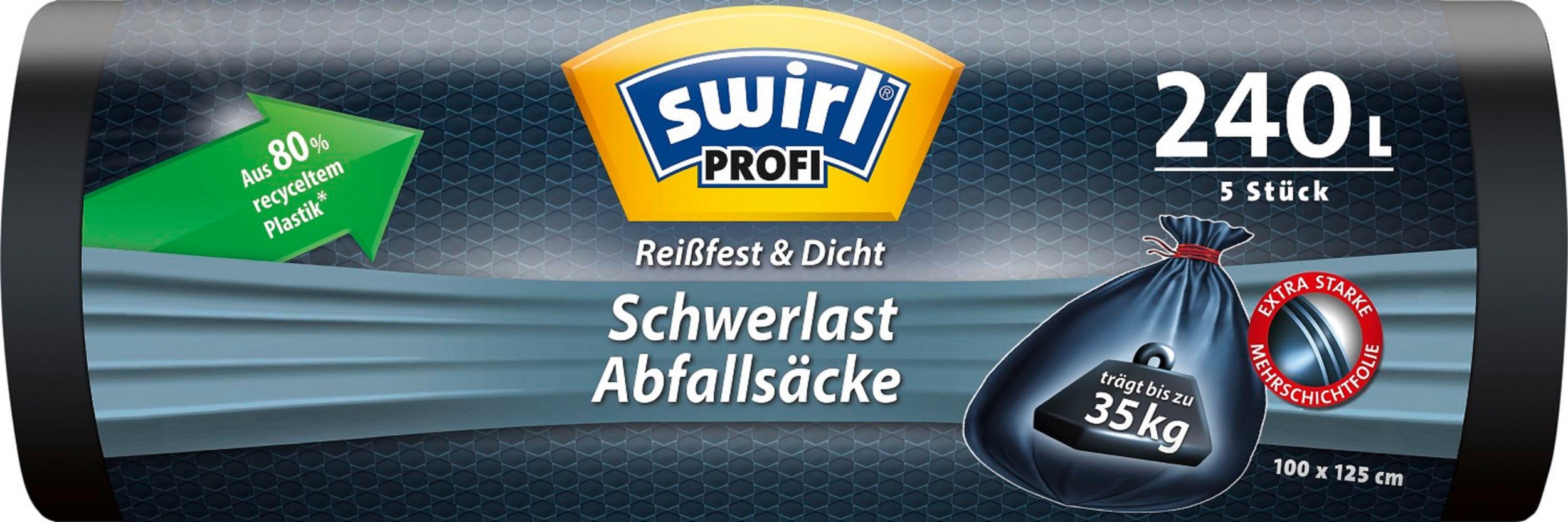 Domácnost a Zahrada - Swirl Pytle na těžký odpad 240l x 5ks