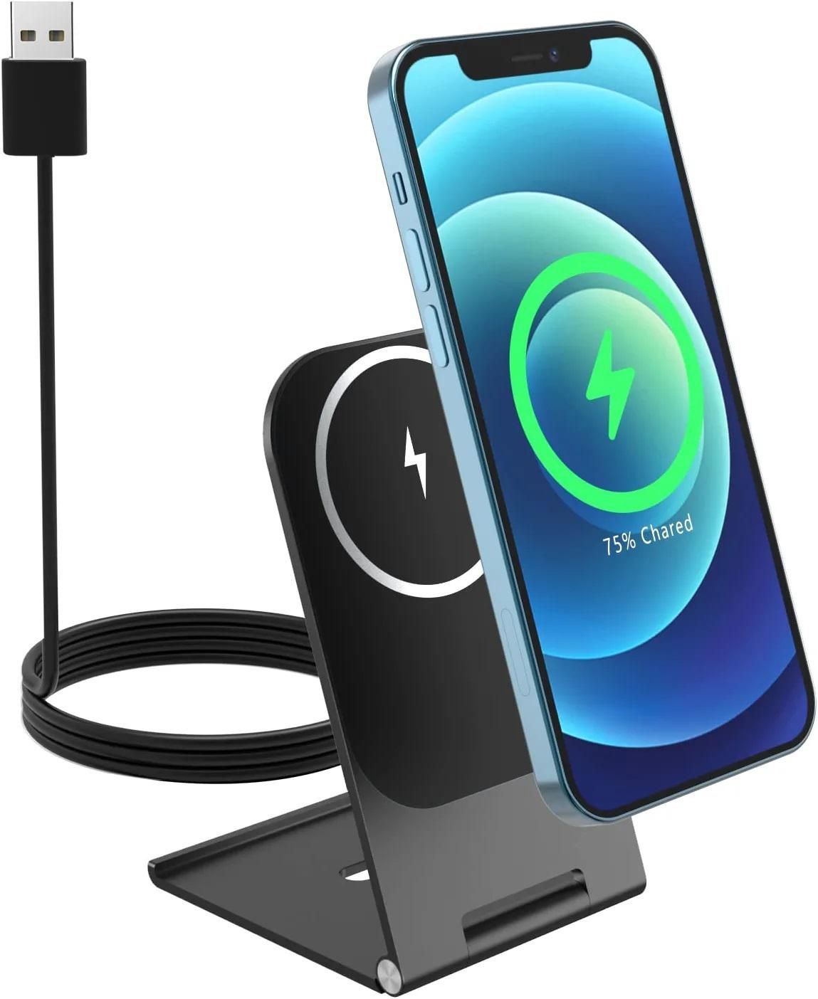 Elektro - Swissten Wireless nabíječka ULTRA THIN (kompatibilní s MagSafe)