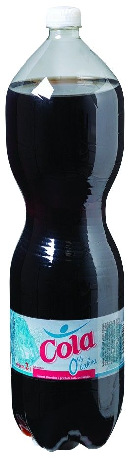 Nápoje - Sycená limonáda s příchutí Coly se sladidly 2 l
