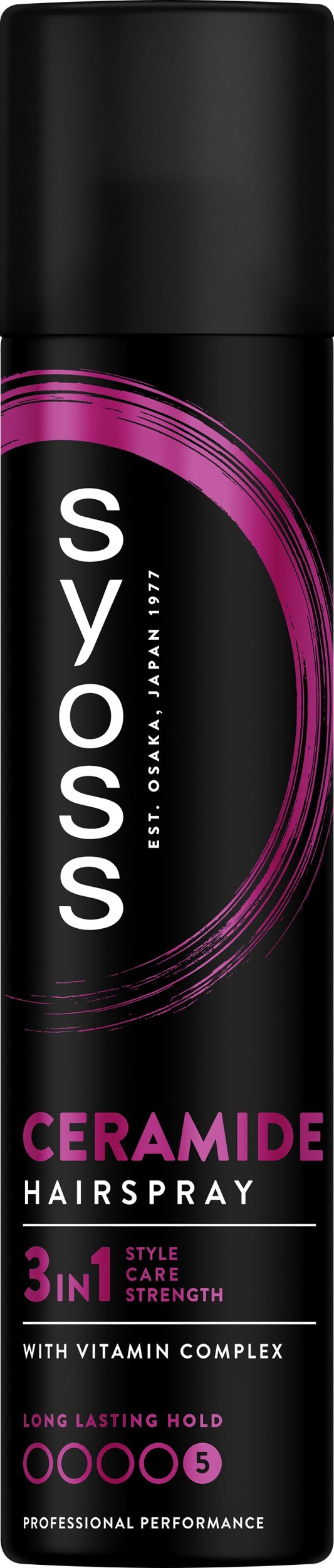 Drogerie a kosmetika - Syoss Ceramide Complex posilující lak na vlasy 5 300 ml
