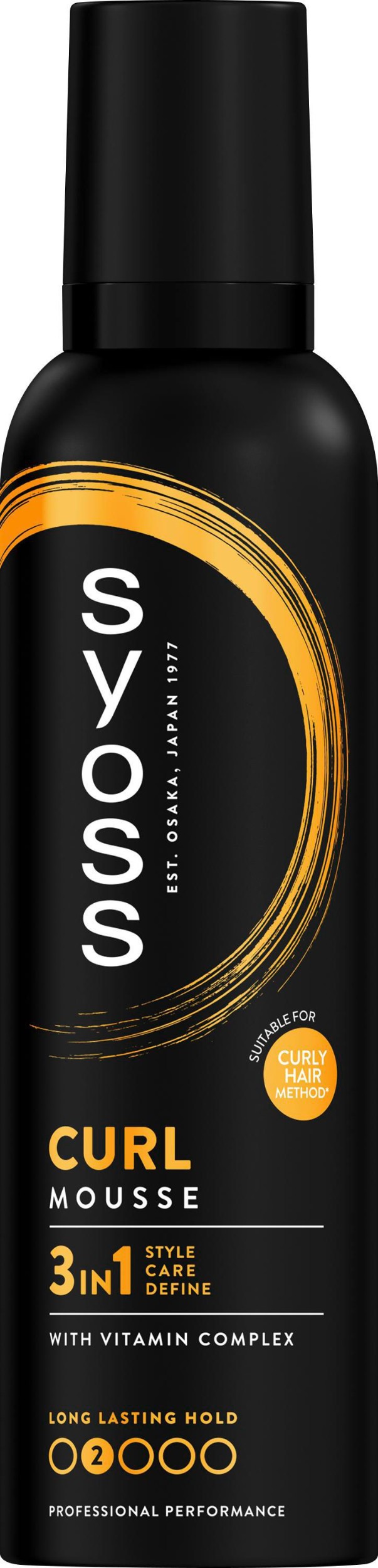 Drogerie a kosmetika - Syoss Curl 3v1 pěnové tužidlo pro definici vln 250ml