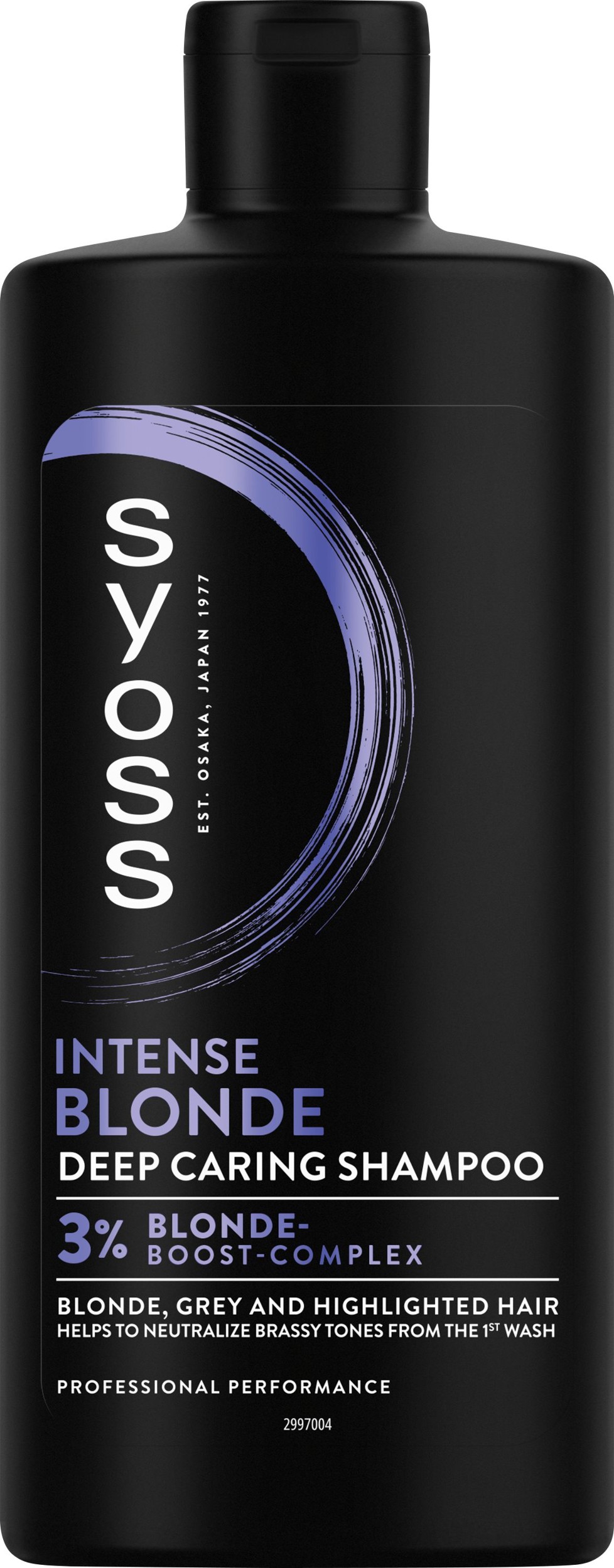Syoss Intense Blond šampon pro blond, šedivé a melírované vlasy 440ml