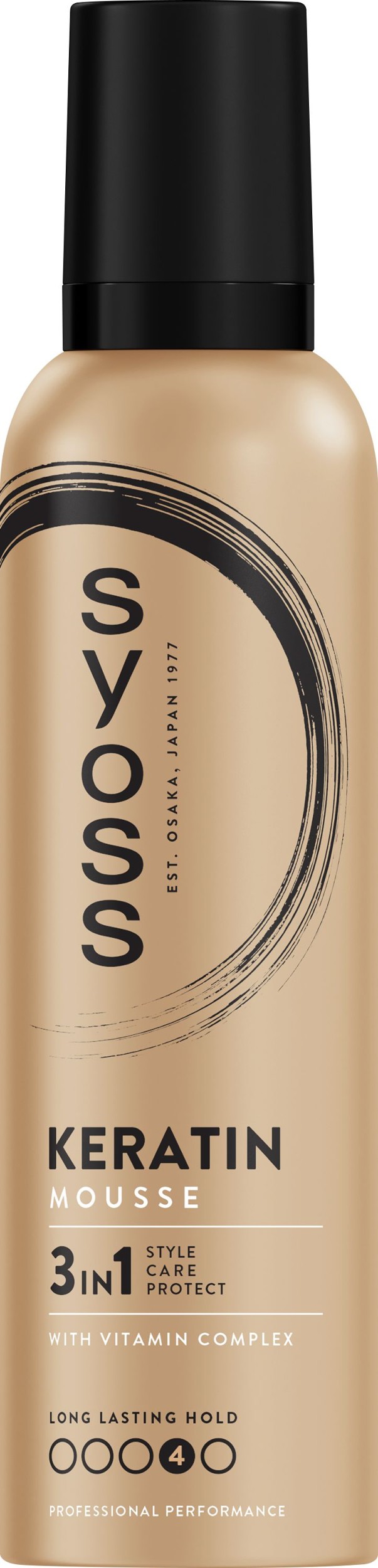 Drogerie a kosmetika - Syoss Keratin Style Perfection pěnové tužidlo extra silná fixace 250 ml