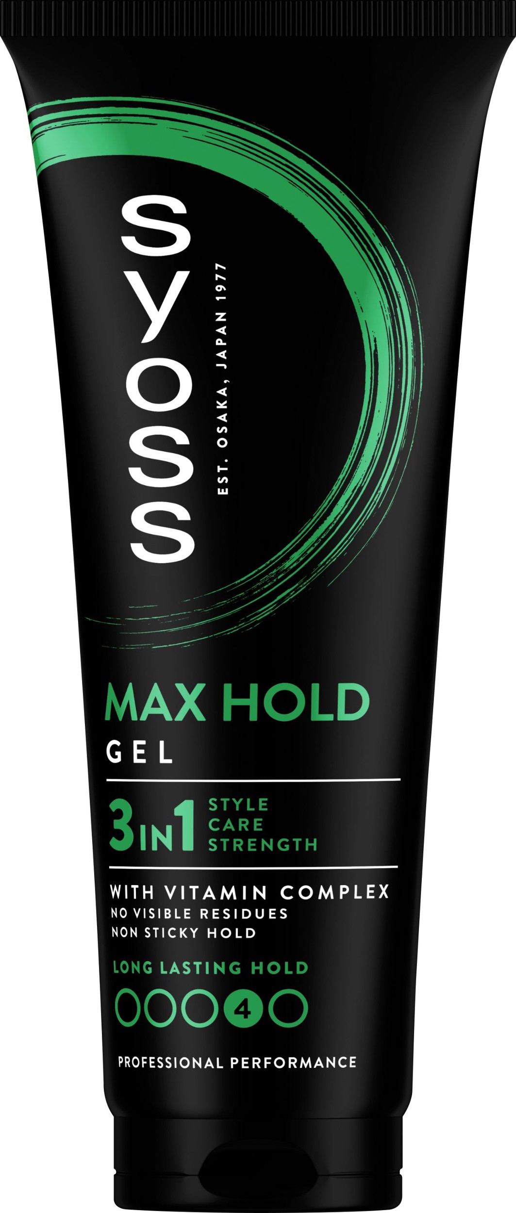 Syoss Max Hold Power gel 48h mega silná fixace 5, 250 ml