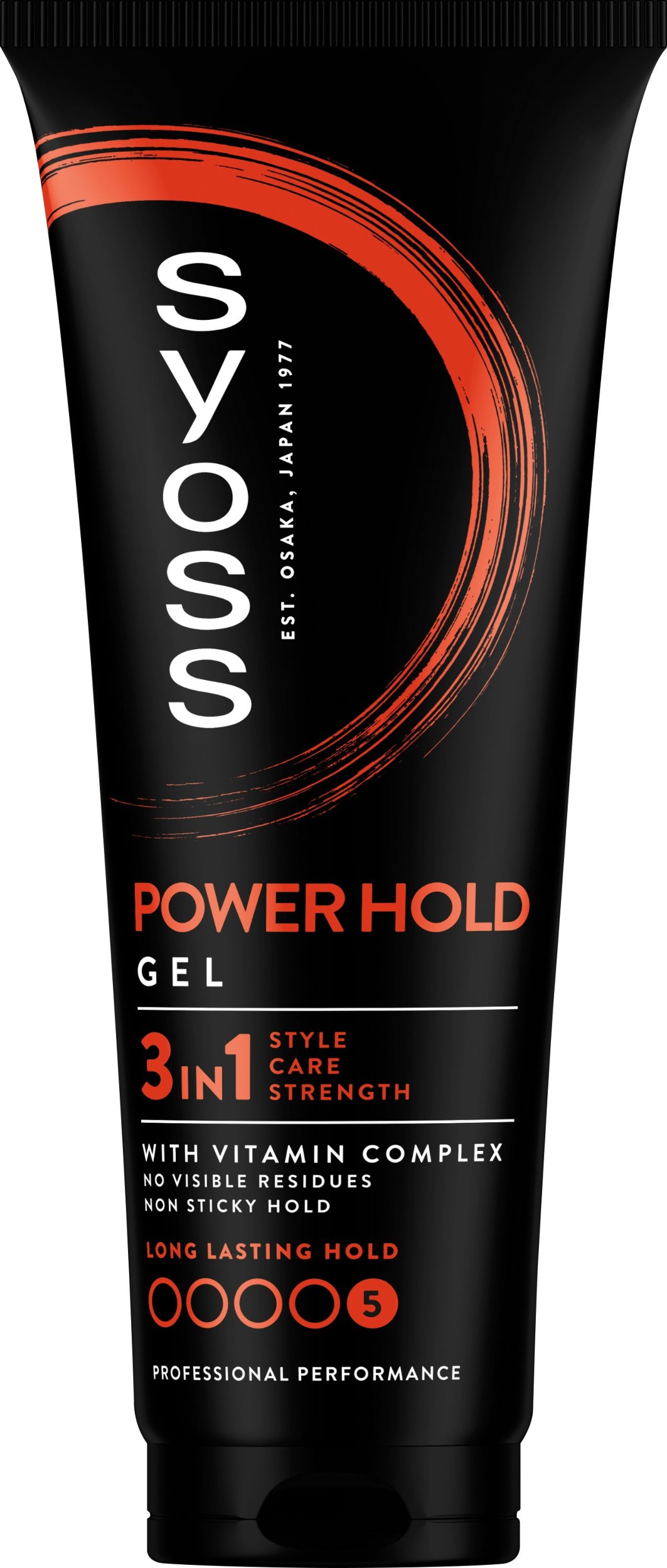 Drogerie a kosmetika - Syoss Men tvarující gel power hold 250 ml