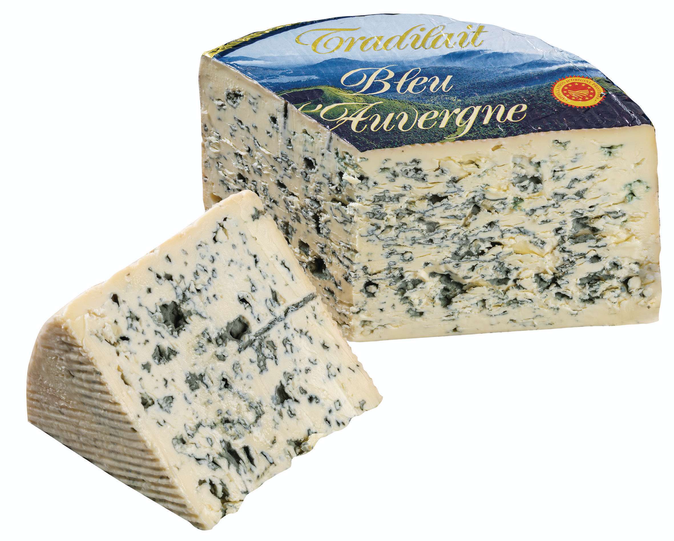 Mléčné a chlazené - Sýr Bleu D'Auvergne - cca 150 g