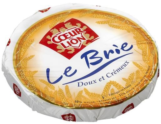 Mléčné a chlazené - Sýr Brie Coeur de Lion 60% - cca 1000 g