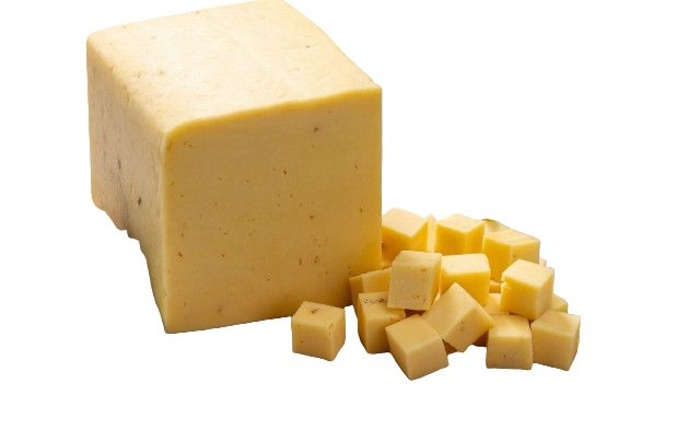 Mléčné a chlazené - Sýr Cheddar se smaženou cibulí 50% - cca 200 g