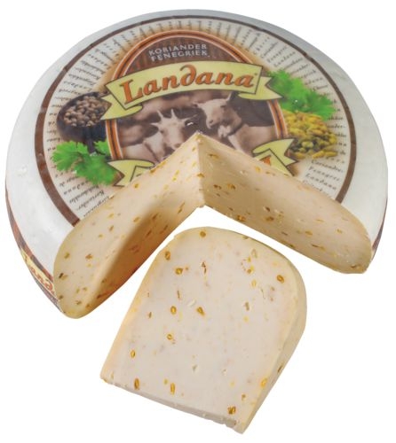 SÝR LANDANA KOZÍ KORIANDR/PÍSKAVICE 1KG - ca. 1000 g