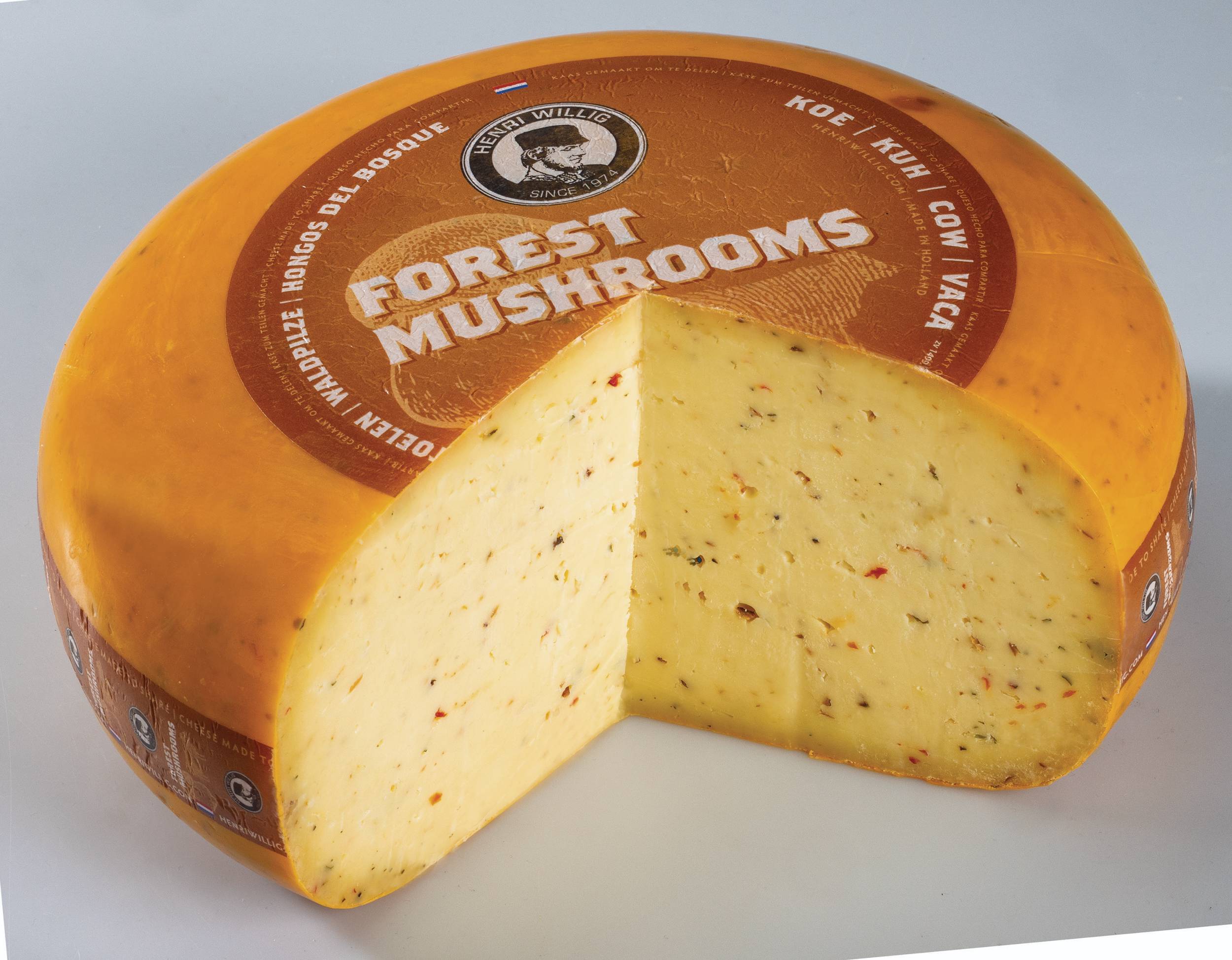 Sýr přírodní zrající s hřiby 50% - cca 150 g-2