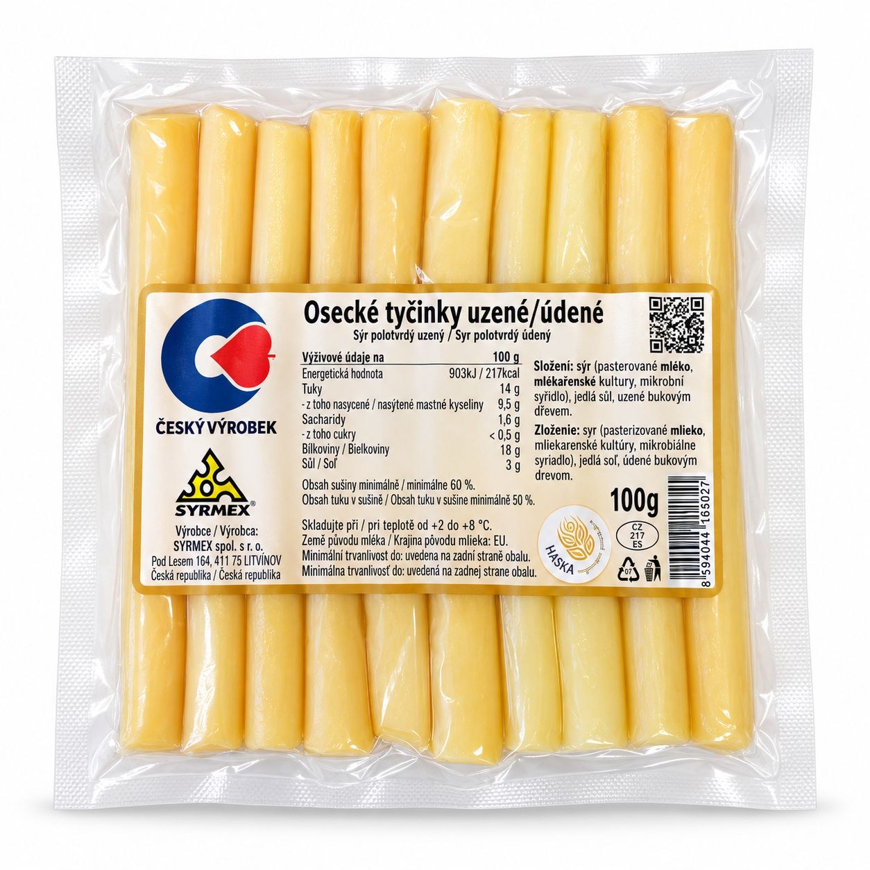 Syrmex Osecké tyčinky uzené 100 g