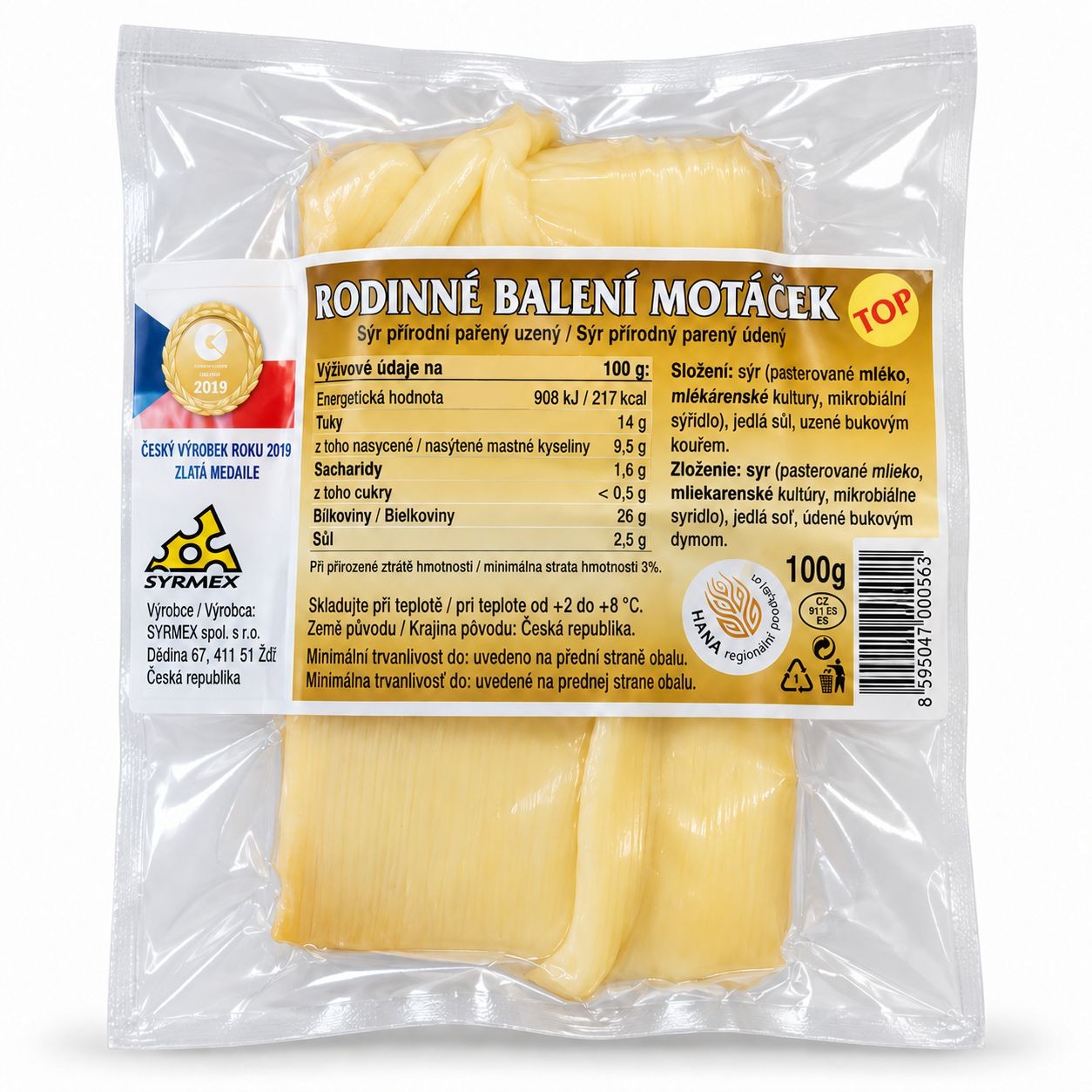 Syrmex Rodinné balení motáček 100 g