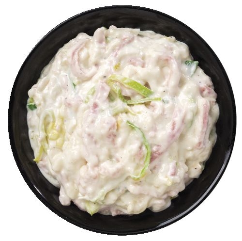 Sýrový salát s pórkem - ca. 150 g