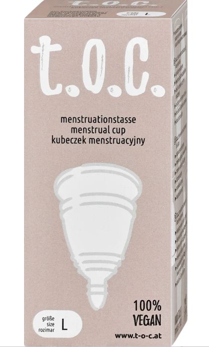 Drogerie a kosmetika - t.o.c. (Tage Ohne Chemie - Den Bez Chemie) menstruační kalíšek, velikost L