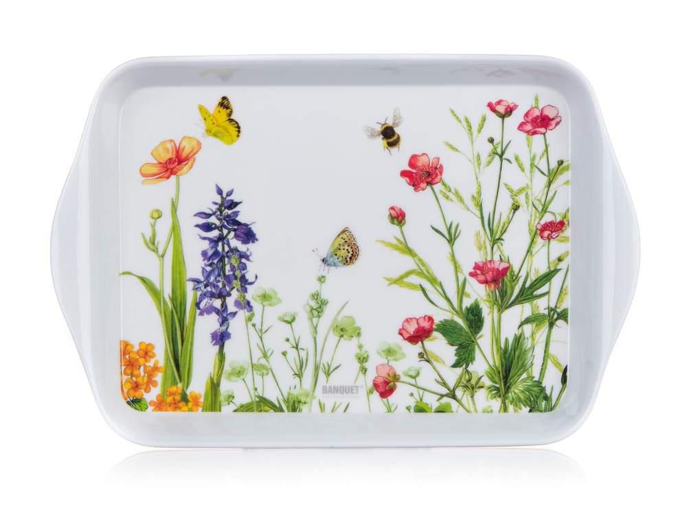 Domácnost a Zahrada - Tác melaminový Meadow 21 x 14 cm