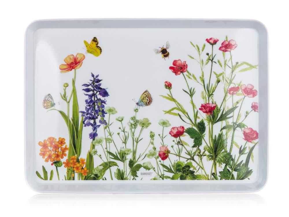 Domácnost a Zahrada - Tác melaminový Meadow 30 x 21,5 cm