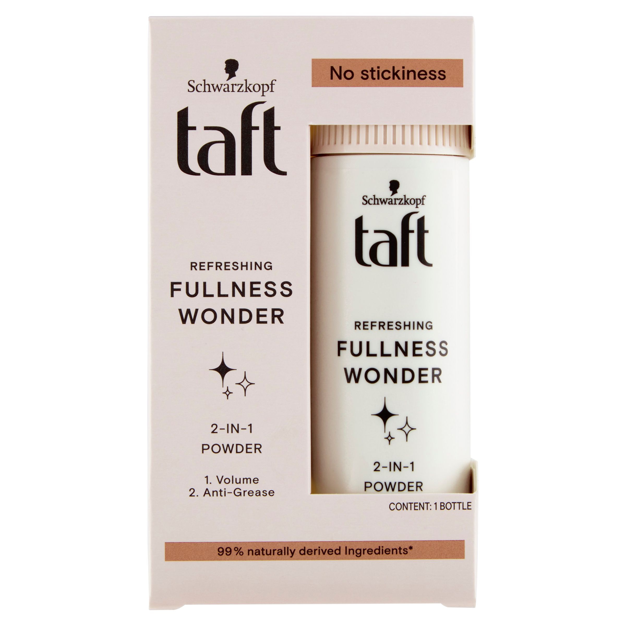 Drogerie a kosmetika - Taft Fullness Wonder pudr 10g