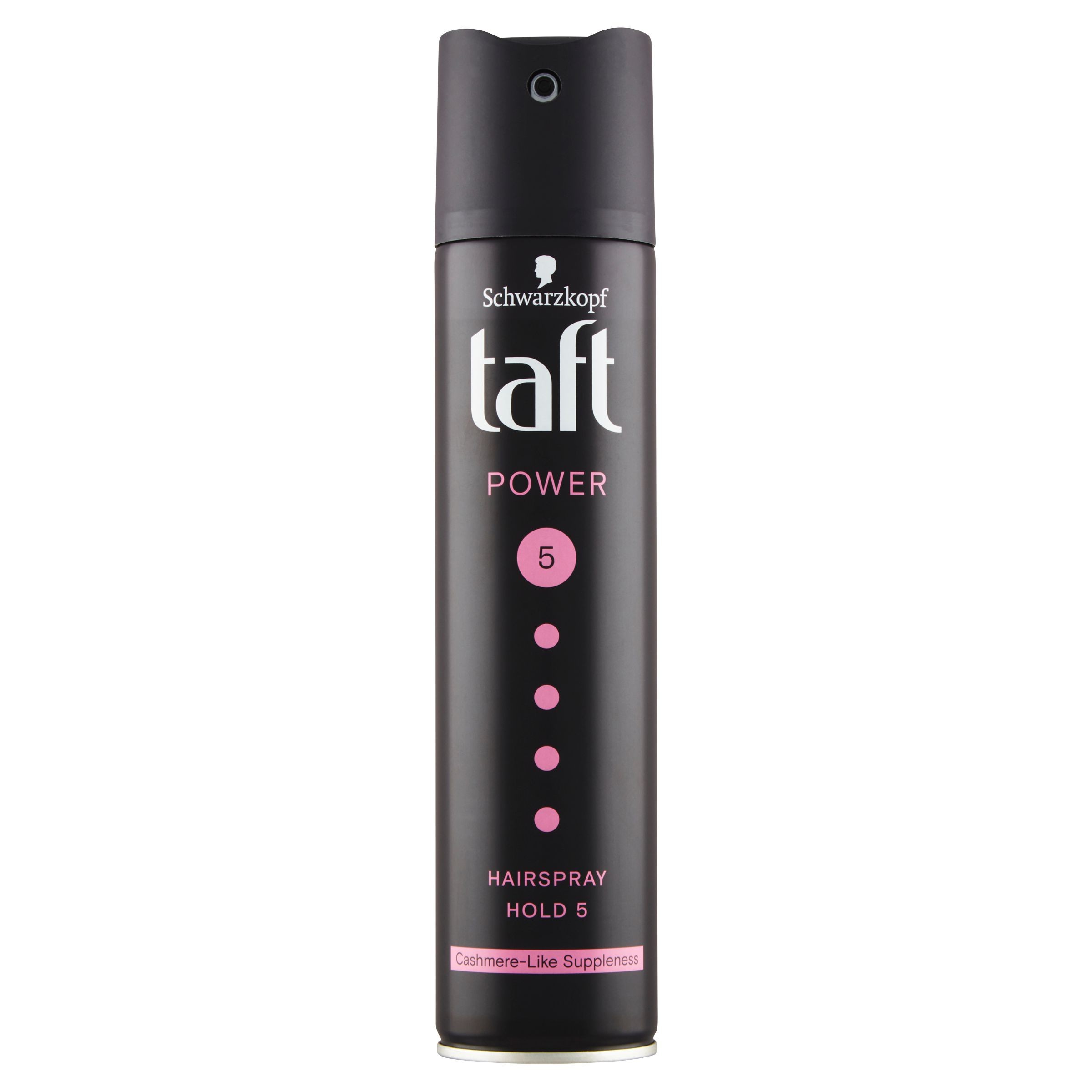 Drogerie a kosmetika - Taft Lak na vlasy Power Mega Strong 5 s kašmírem 250 ml