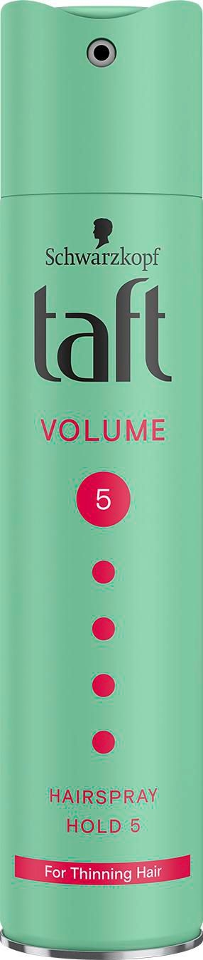 Drogerie a kosmetika - Taft Lak na vlasy Volume Mega Strong 5 250 ml