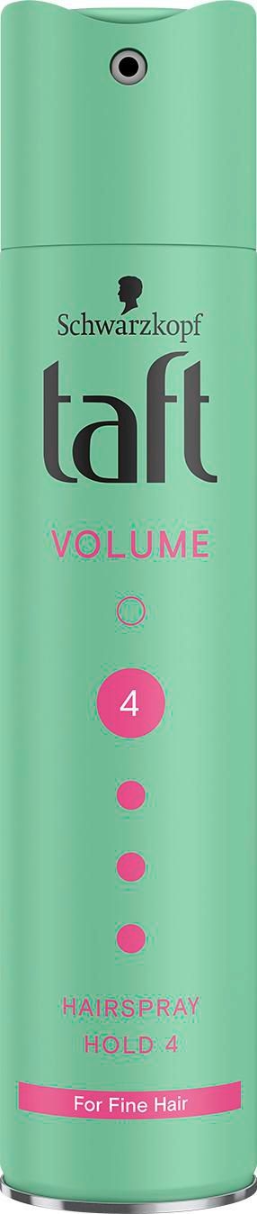 Drogerie a kosmetika - Taft Lak na vlasy Volume Ultra Strong 4 250 ml