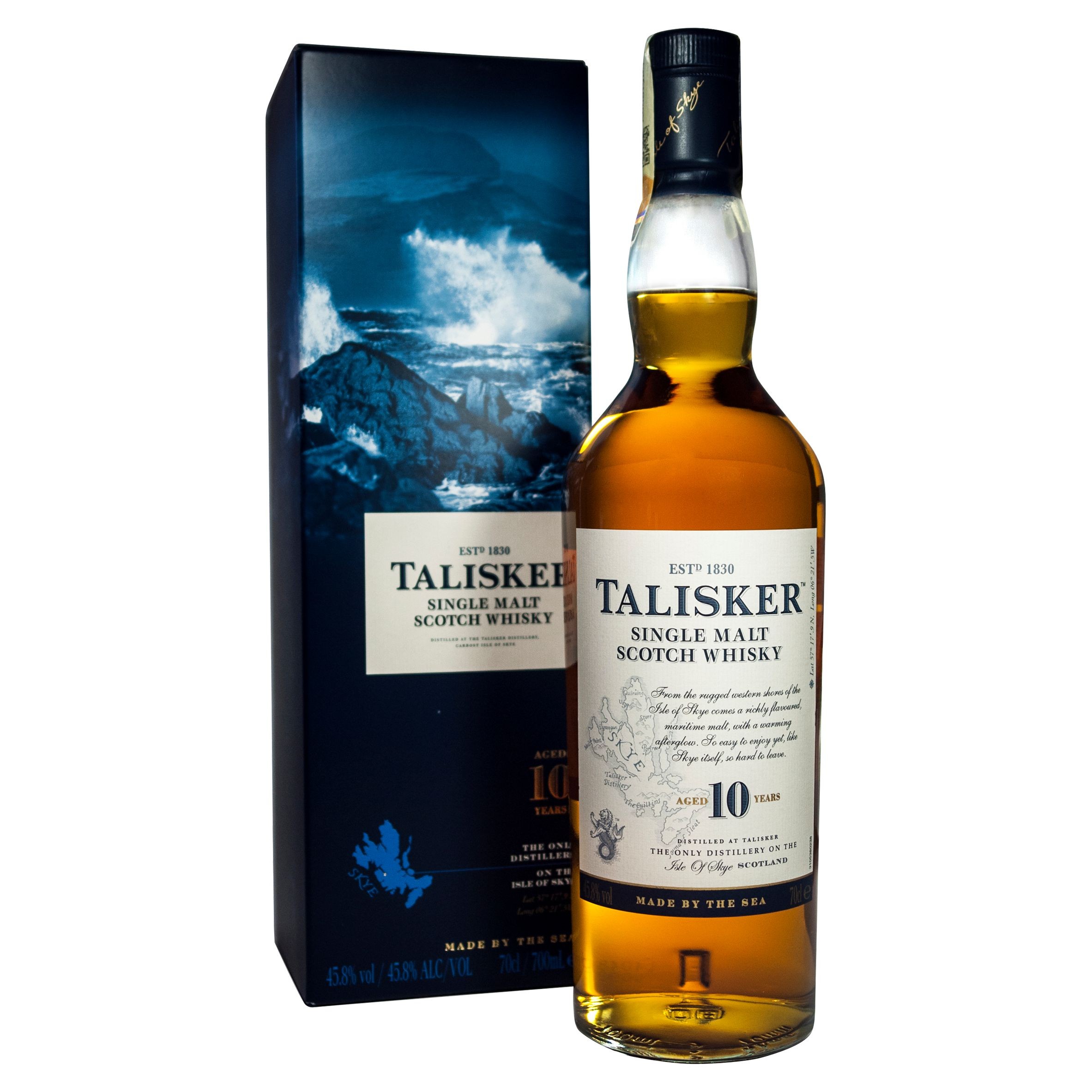Nápoje - Talisker 10 letá jednosladová skotská whisky 700 ml