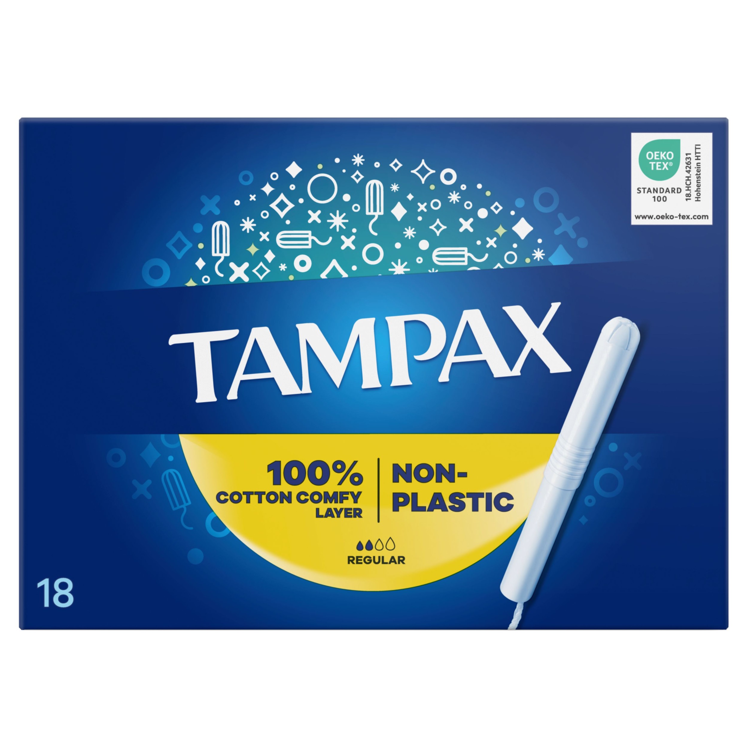 Drogerie a kosmetika - Tampax Tampóny Normální 18kusů