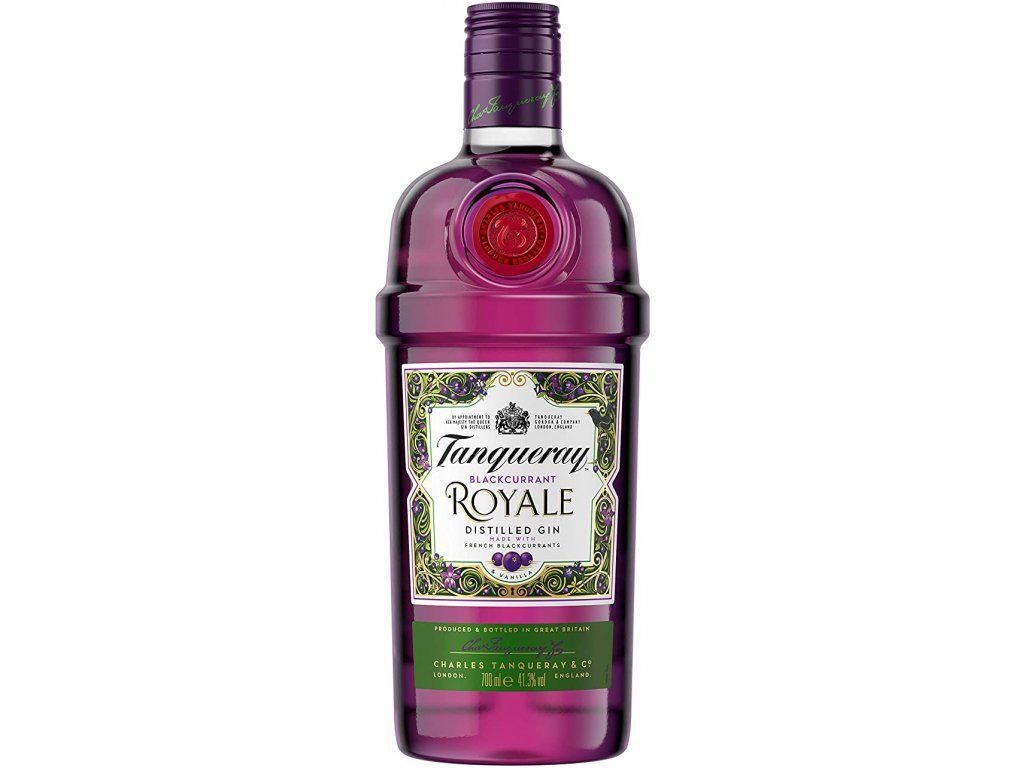 Nápoje - Tanqueray Blackcurrant Royale 41,3% 0,7 l