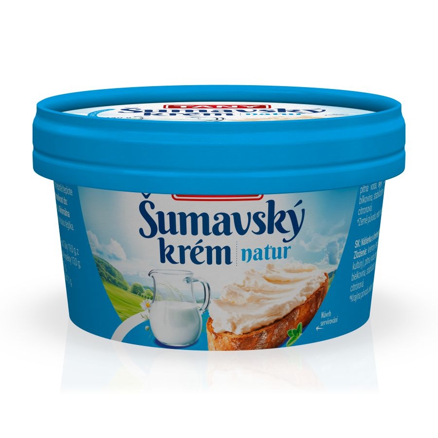 Mléčné a chlazené - Tany Šumavský krém natur 150 g