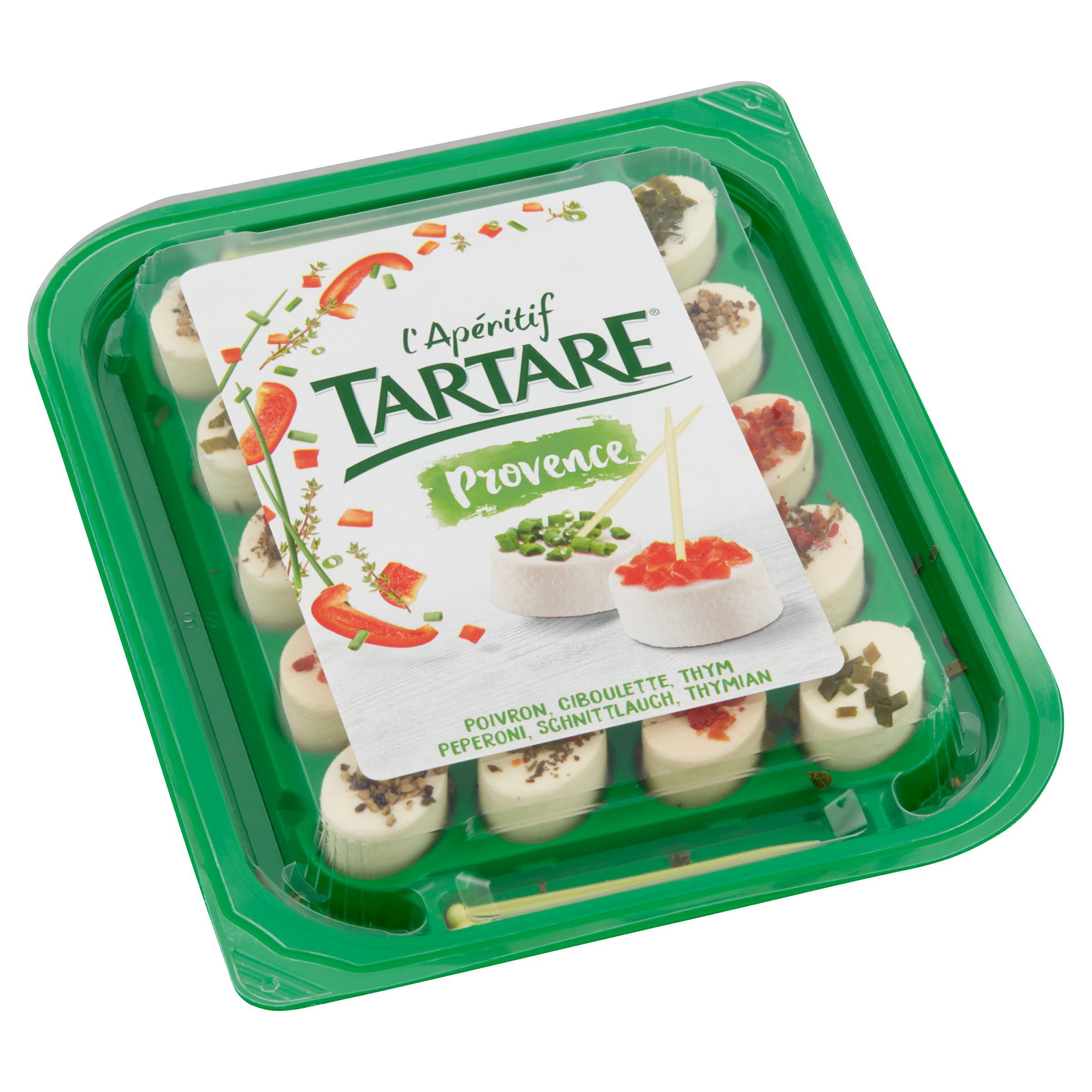 Mléčné a chlazené - Tartare Jednohubky provensálské koření měkký sýr 100 g