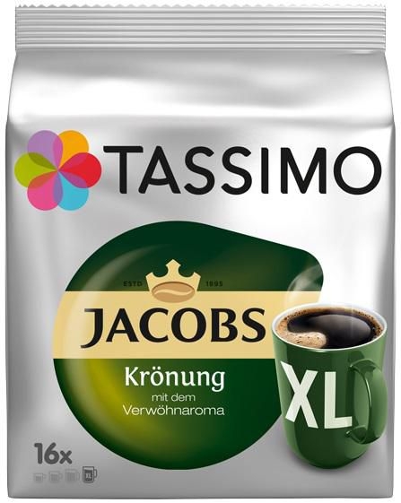Nápoje - Tassimo Jacobs Krönung XL 144g