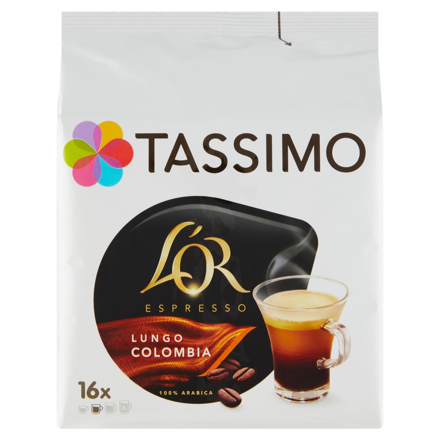Nápoje - Tassimo L'OR Espresso Lungo Colombia 110,4g 16 ks
