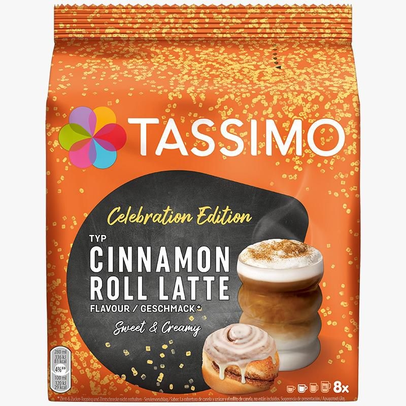 Nápoje - Tassimo Latte Macchiato Cinnamon Roll 268g