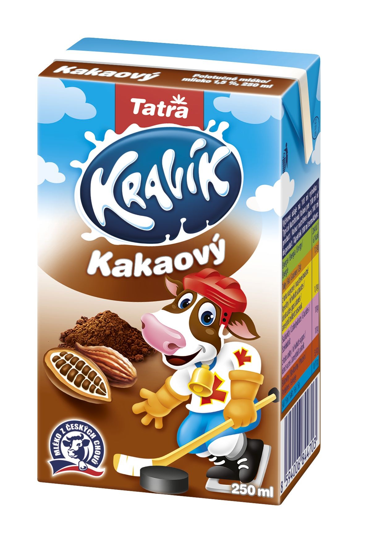 Mléčné a chlazené - Tatra Kravík kakaový 250 ml