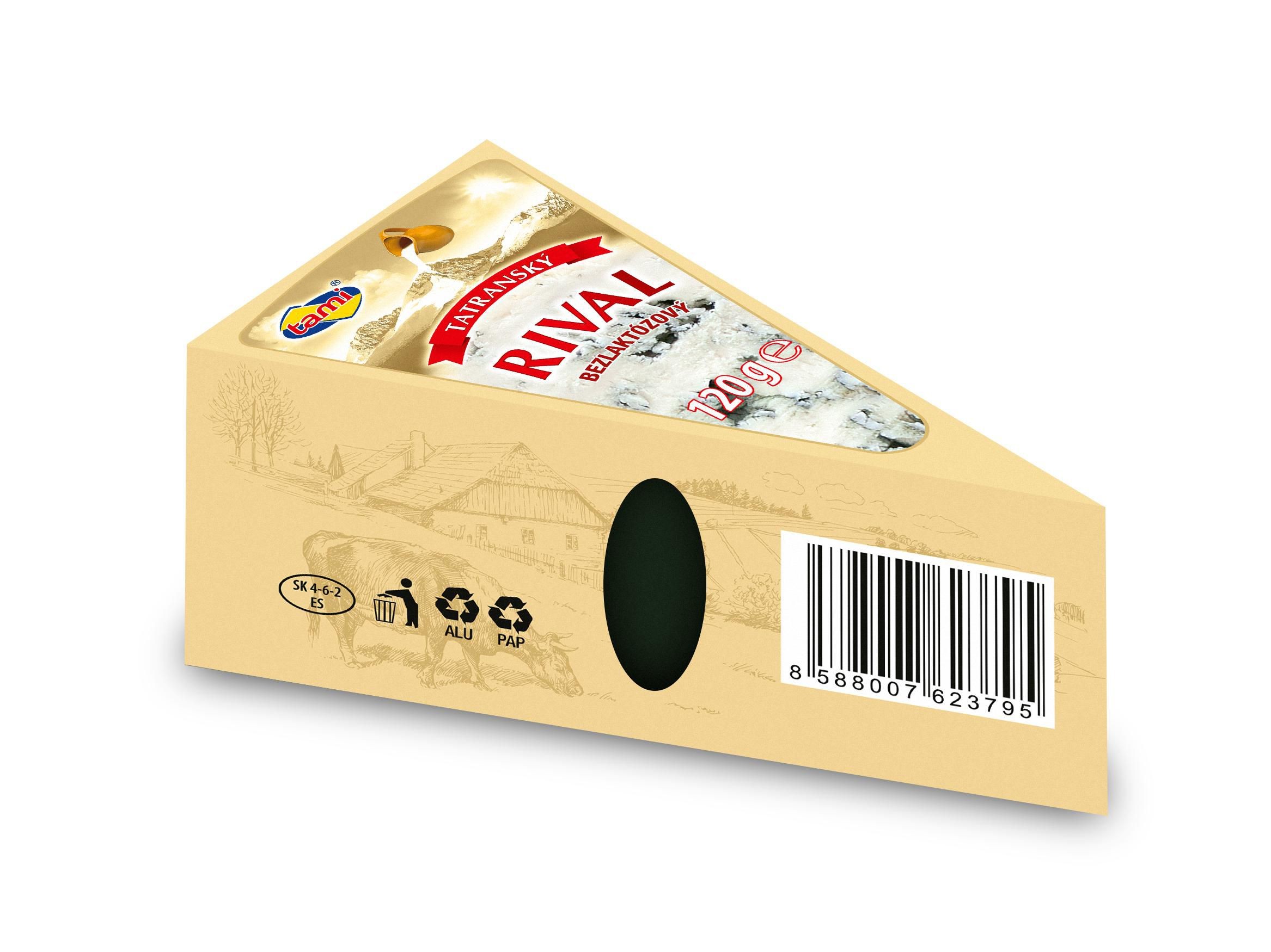 Zdravý svět - Tatranský Rival bezlaktózový 120g