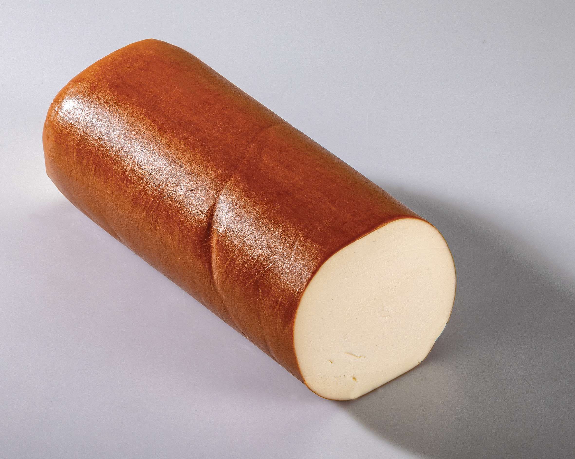 Tavený salámový kozí uzený sýr - cca 150 g-2