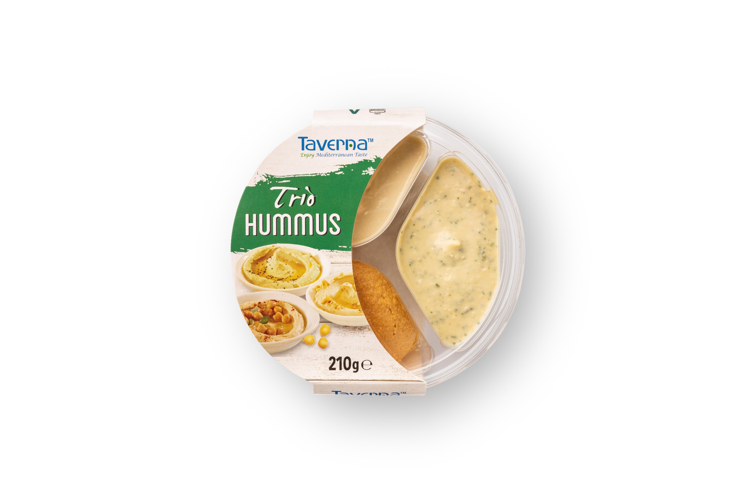 Zdravý svět - Taverna Hummus Trio 210 g