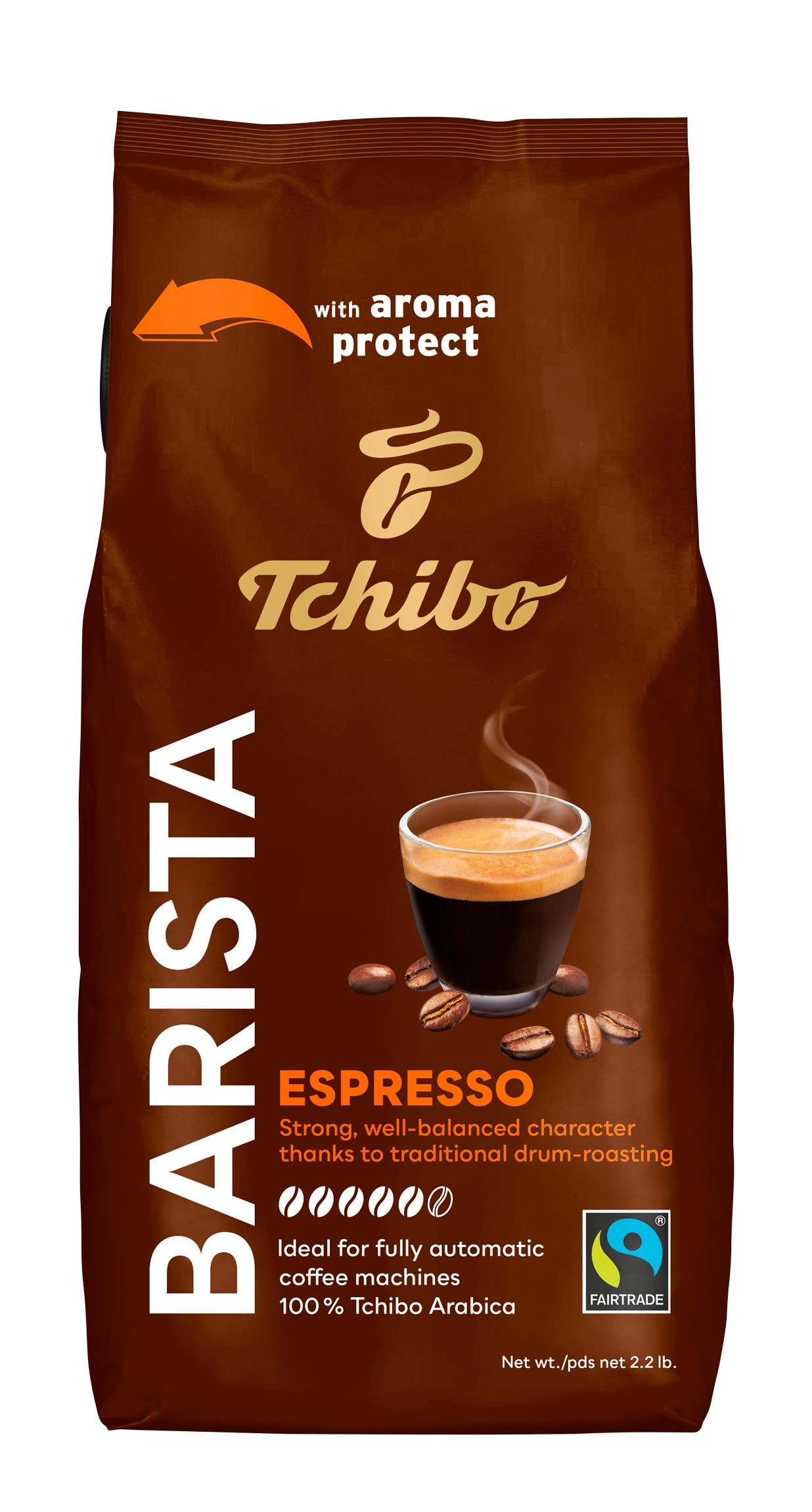 Tchibo Barista Espresso pražená zrnková káva 1000 g-0
