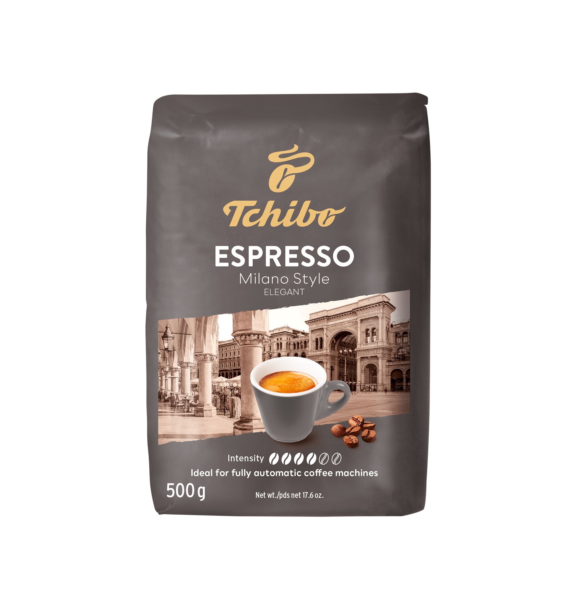 Nápoje - Tchibo Espresso Milano Style pražená zrnková káva 500 g