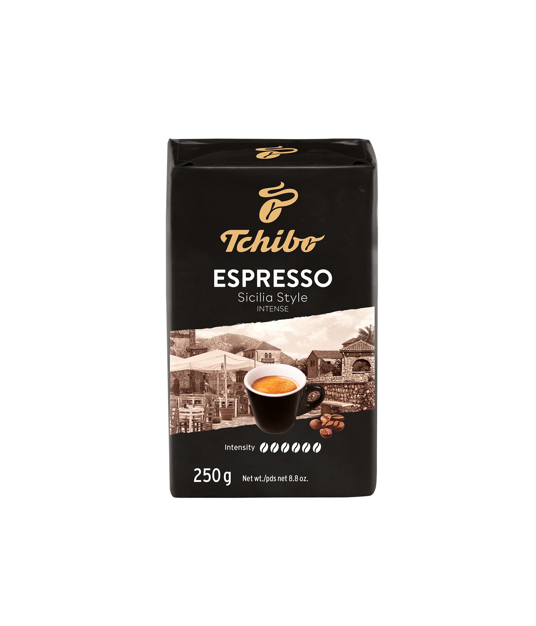 Nápoje - Tchibo Espresso Sicilia Style pražená mletá káva 250 g