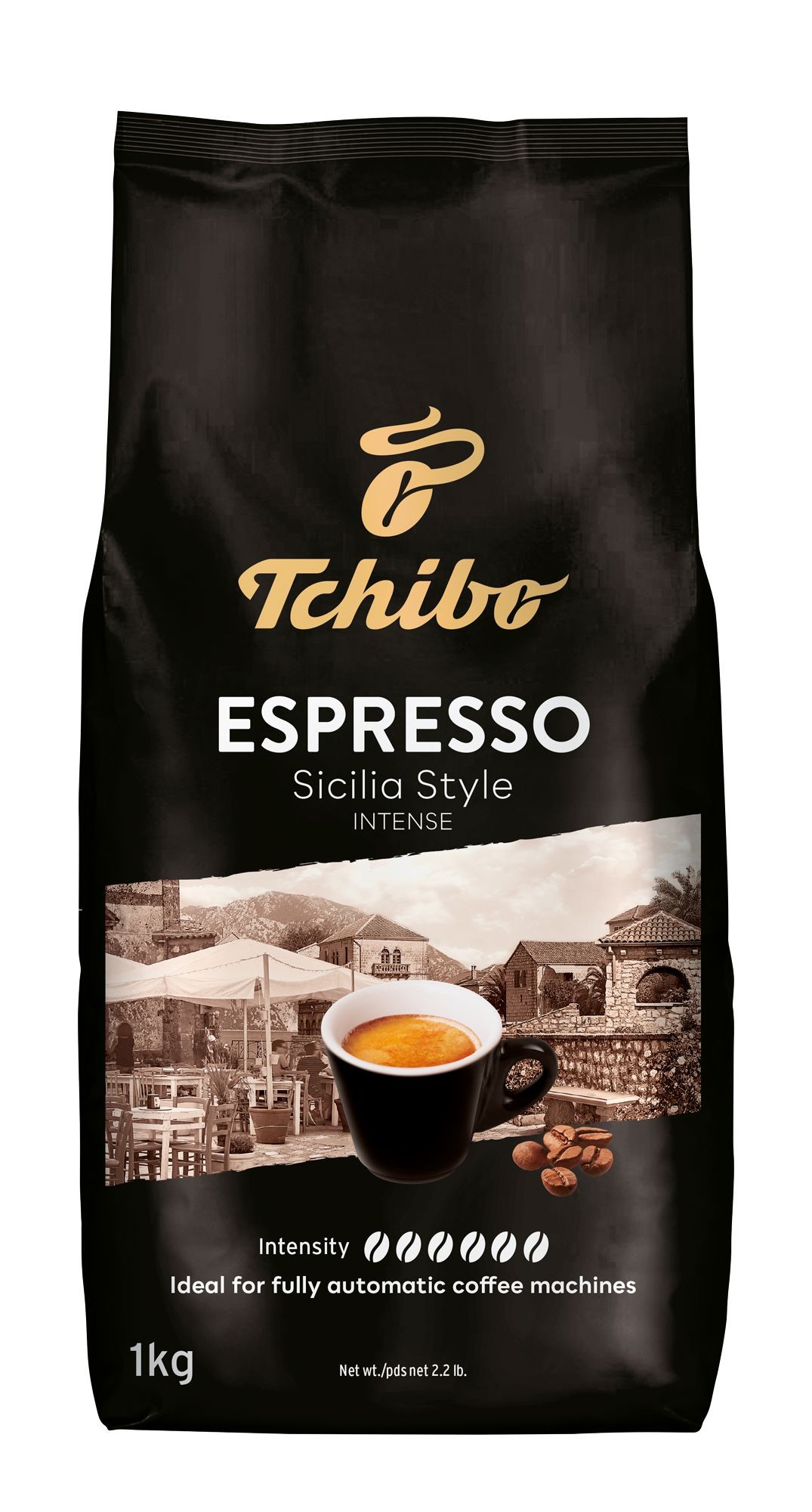 Nápoje - Tchibo Espresso Sicilia Style pražená zrnková káva 1000 g